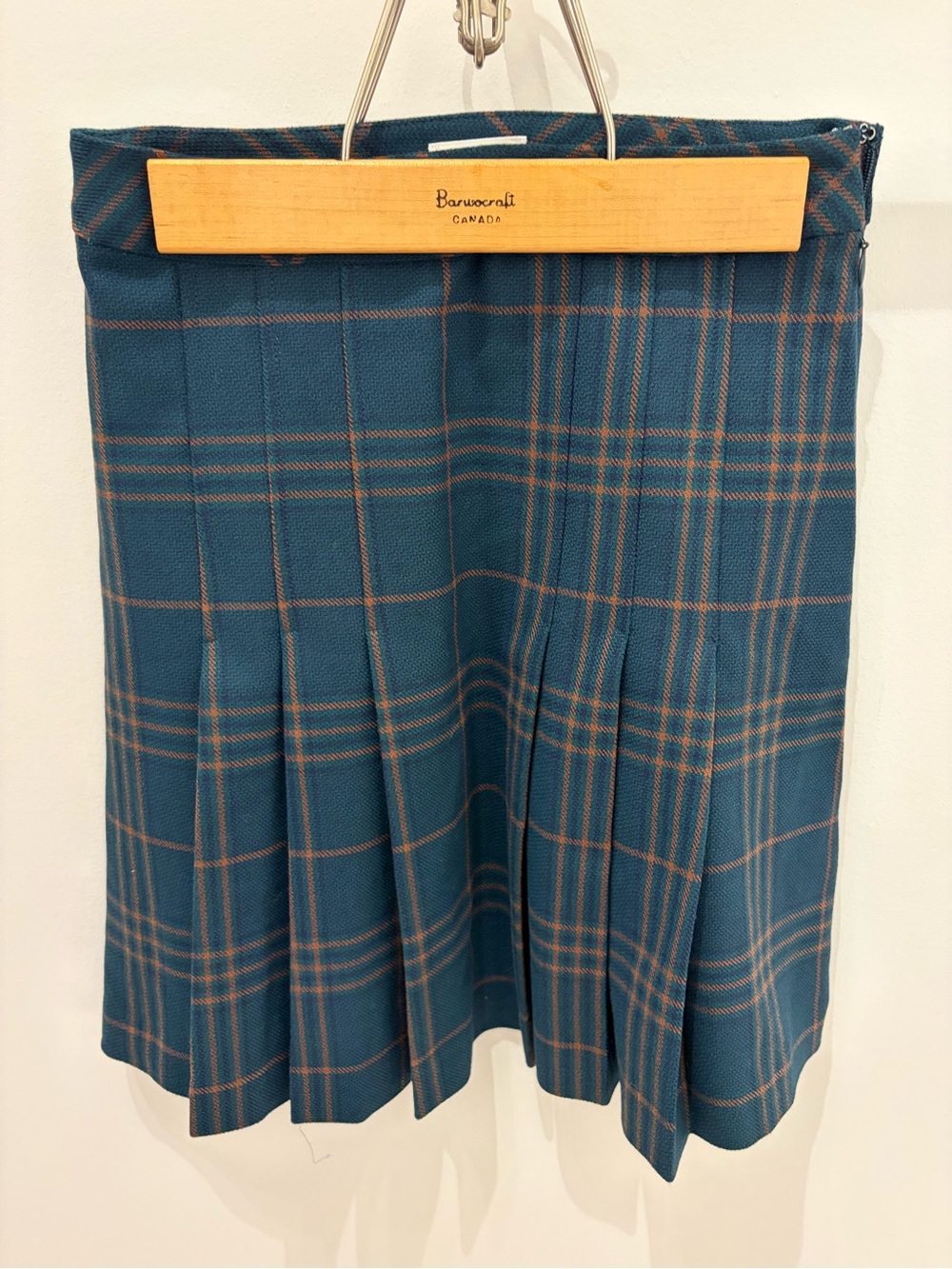 Plaid Pleated Women's Skirt